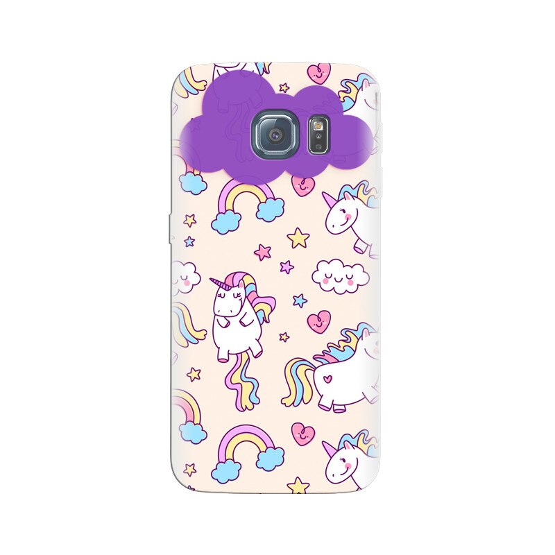 Husa Samsung S7 Pink Unicorns