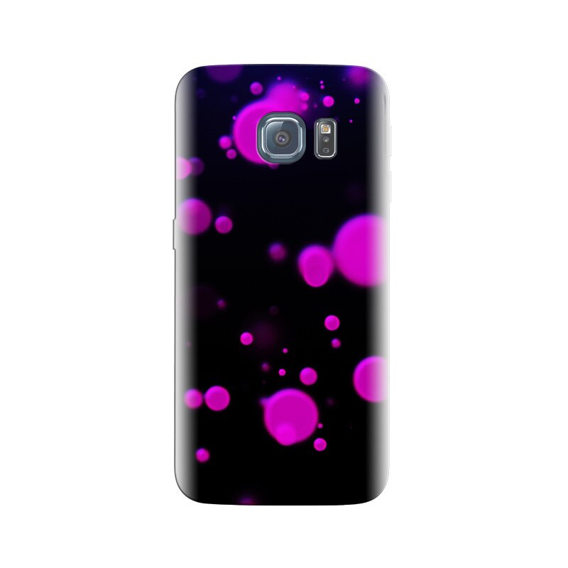 Husa Samsung S6 Pink Bubbles