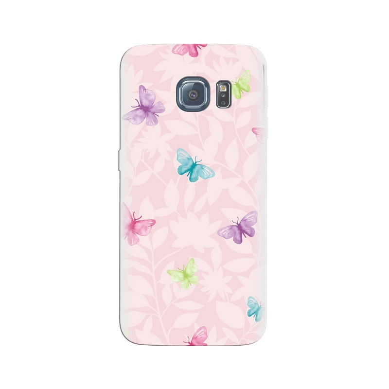 Husa Samsung S7 Pink Butterfly 006
