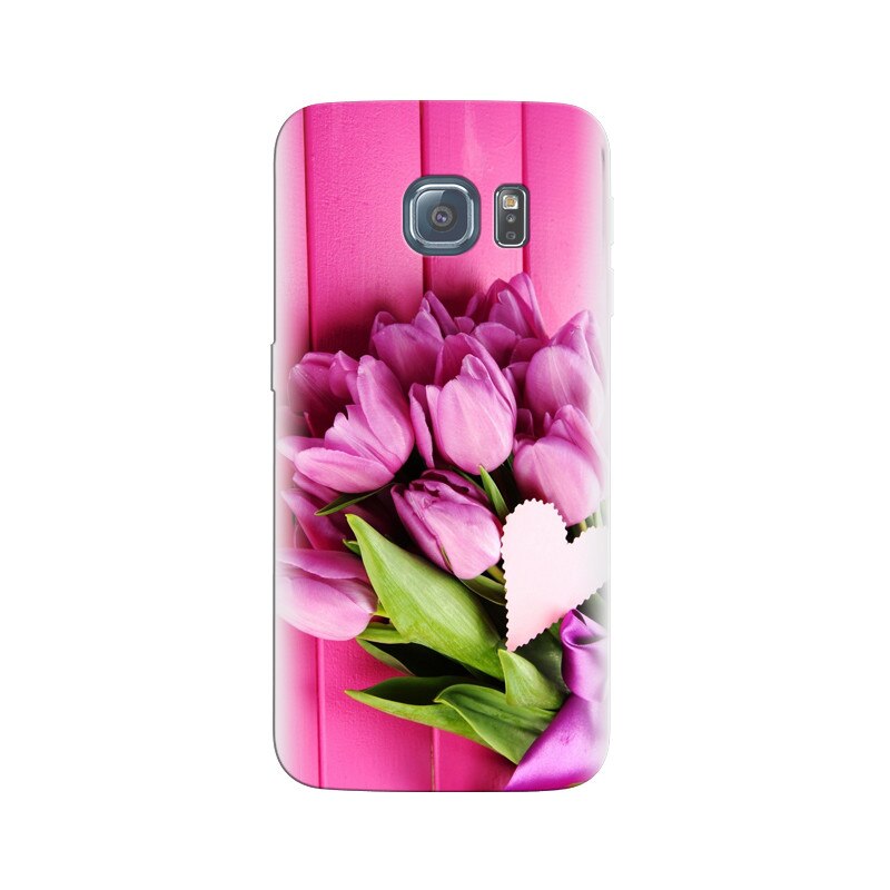 Husa Samsung S7 Pink Flower 004