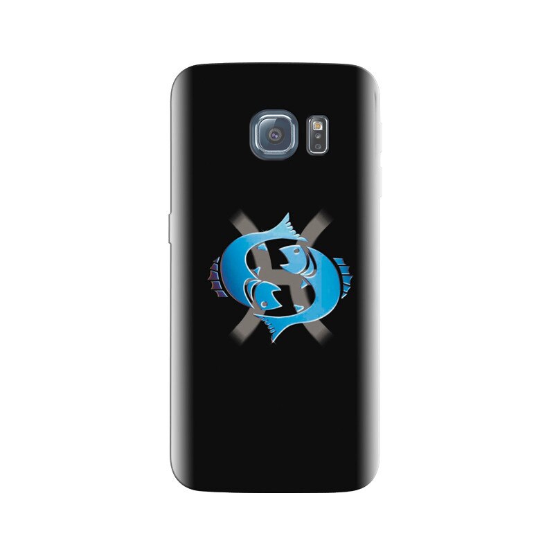 Husa Samsung S7 Edge Pisces Zodiac With Black Background Hqs