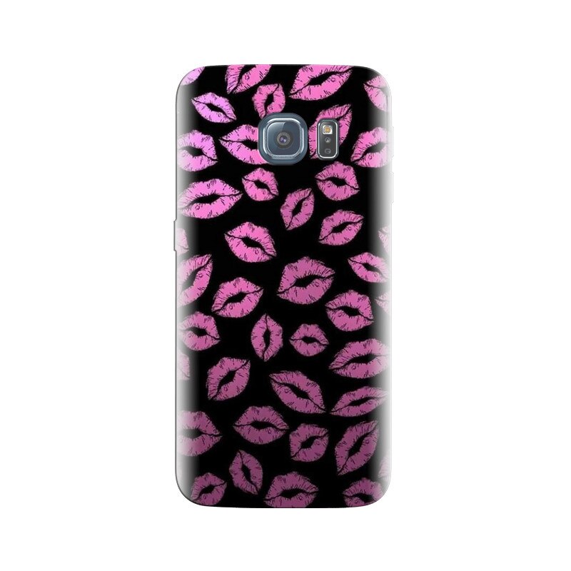 Husa Samsung S7 Pink And Black Kiss