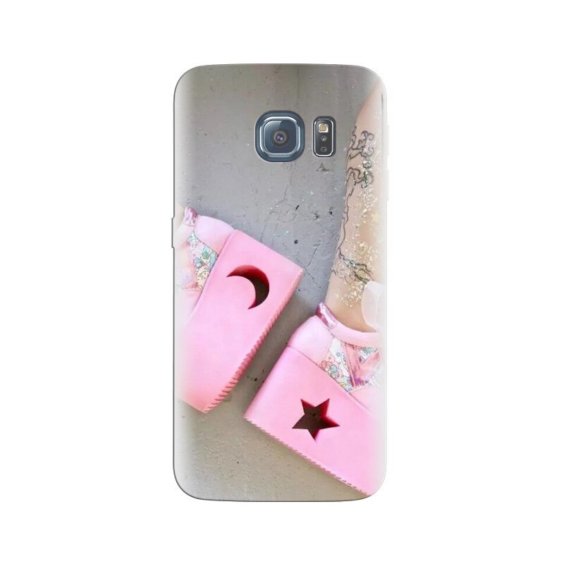 Husa Samsung S6 Pink Cute Shoes