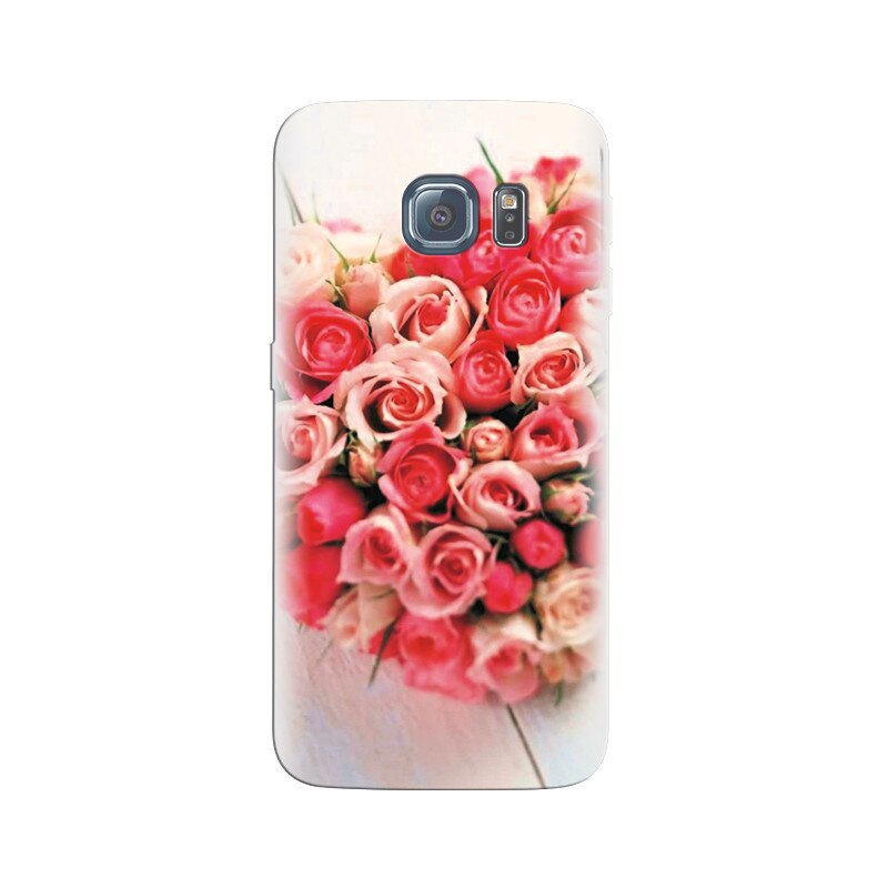 Husa Samsung S7 Pink Rose Bouquets Background