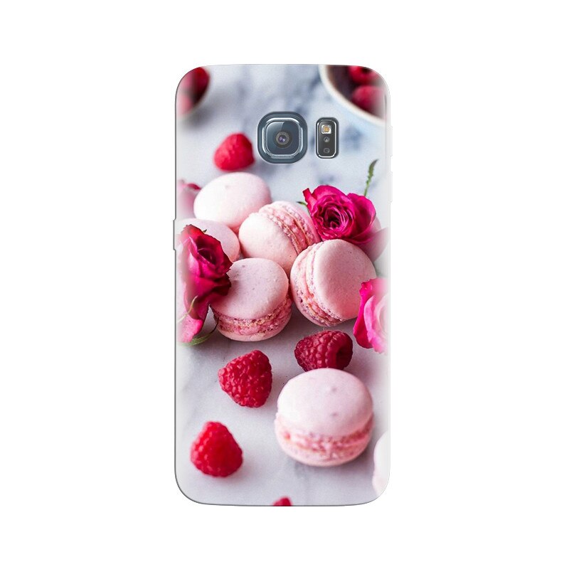 Husa Samsung S7 Pink Rose Macaroons Raspberry