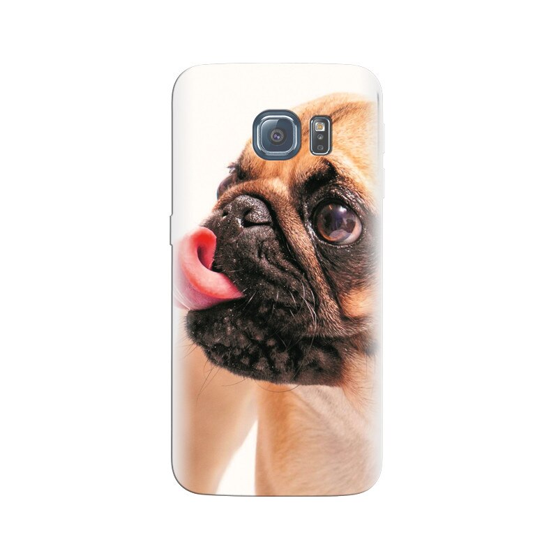 Husa Samsung S6 Edge Pug Dog Animal Attractive Images