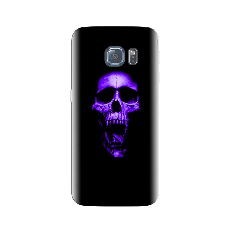 Husa Samsung S6 Purple Skull