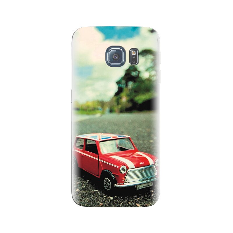 Husa Samsung S7 Red Mini Cooper High Resolution Cars