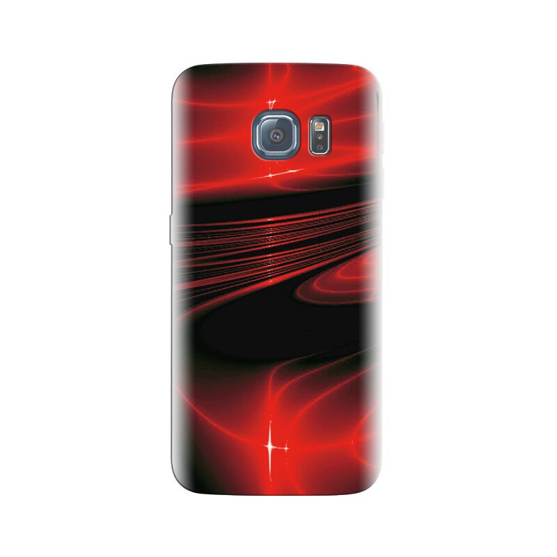 Husa Samsung S7 Red Color Design Background