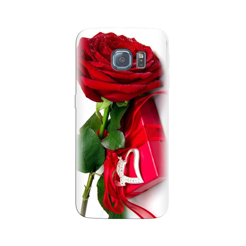 Husa Samsung S6 Red Rose 002