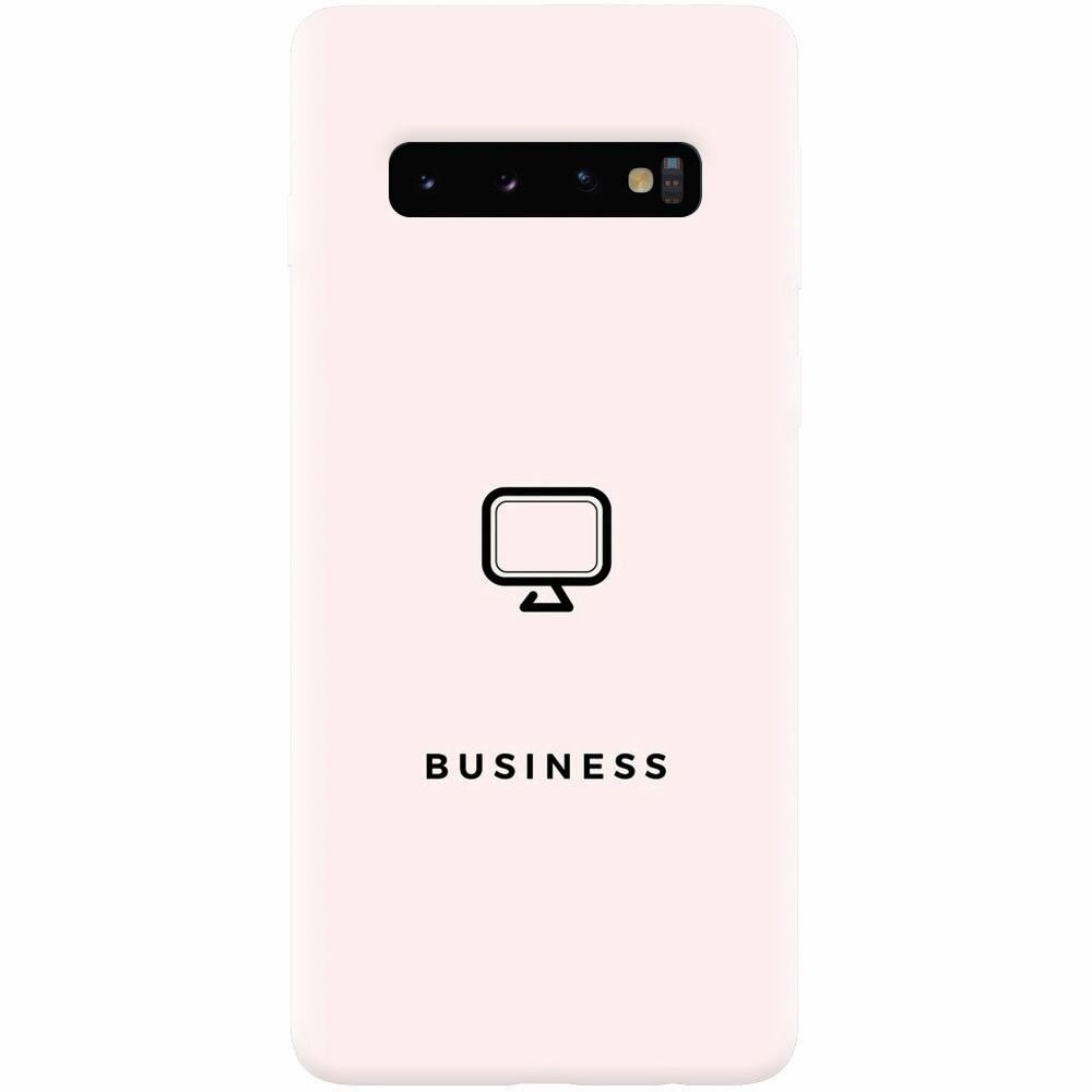 Husa silicon pentru Samsung Galaxy S10 Plus, Business