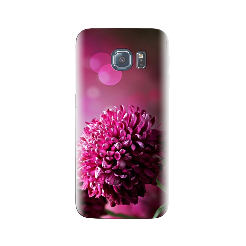 Husa Samsung S7 Edge Purple Flowers Phone 001