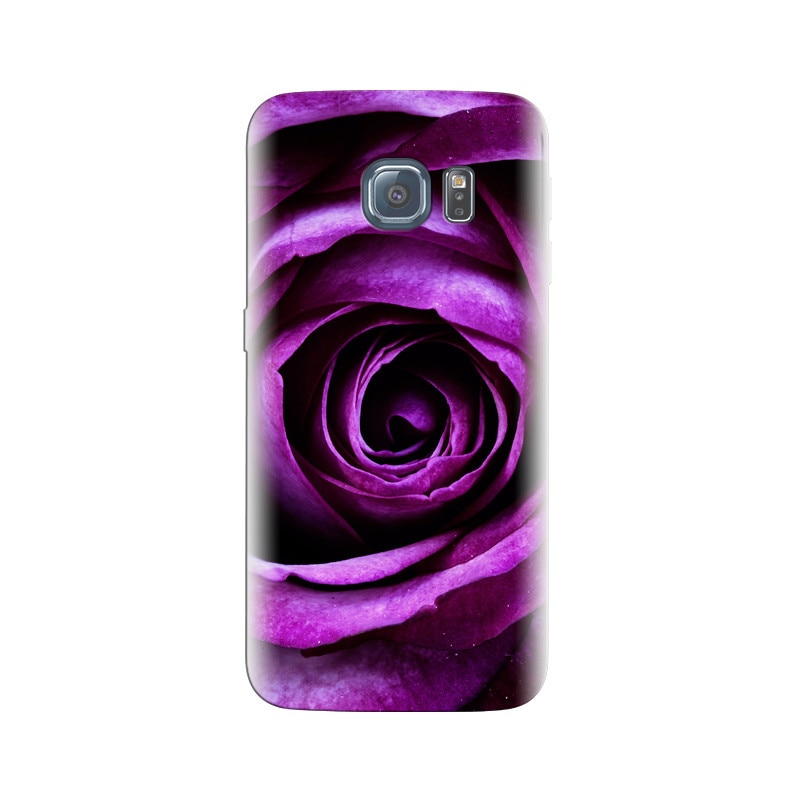 Husa Samsung S7 Purple Flower Bud