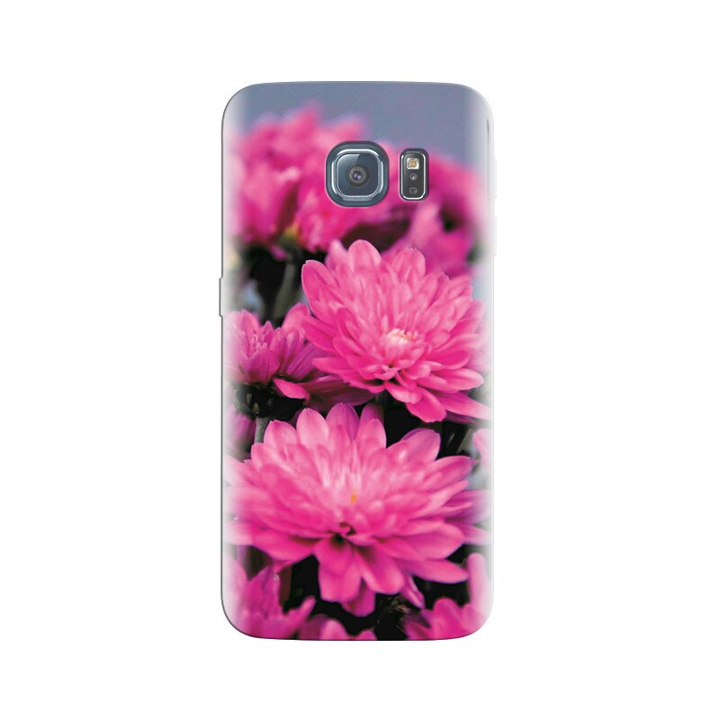 Husa Samsung S6 Edge Purple Flower Close Up Photoshoot