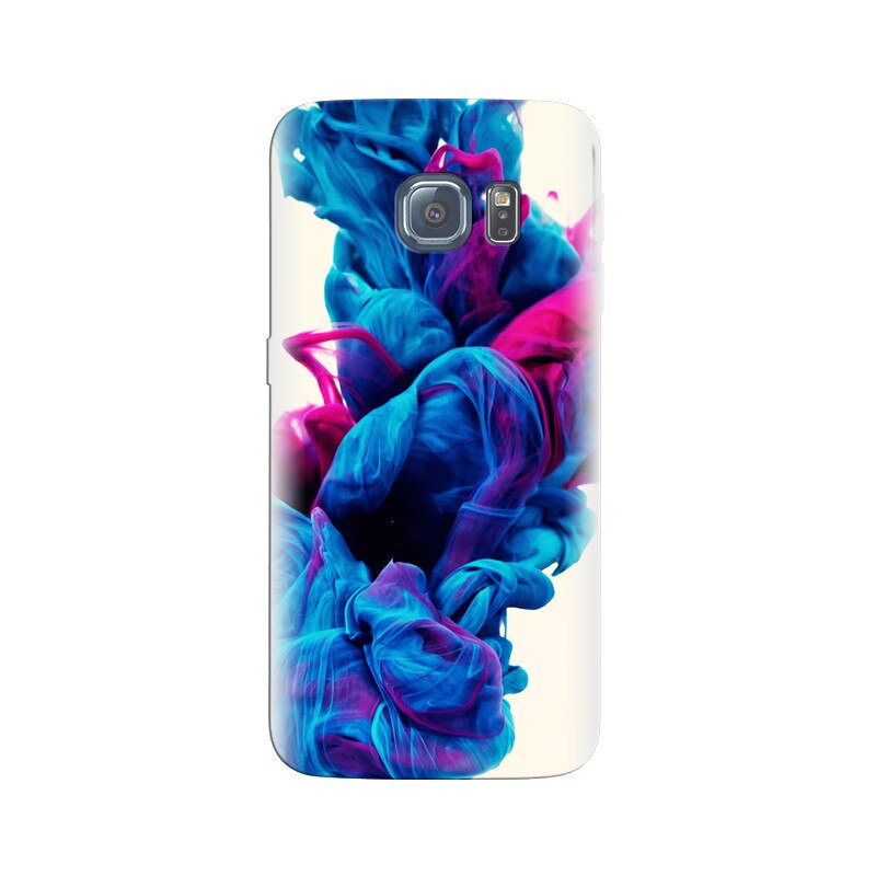 Husa Samsung S7 Edge Purple Blue Paint Clouds Embrace