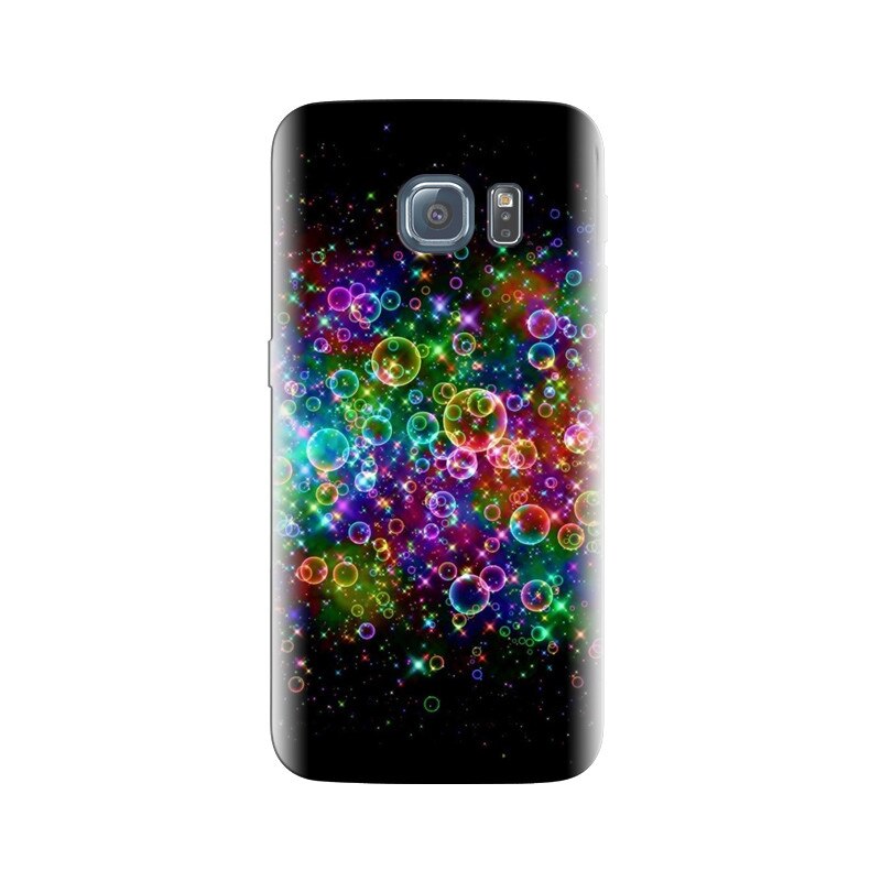 Husa Samsung S6 Rainbow Colored Soap Bubbles