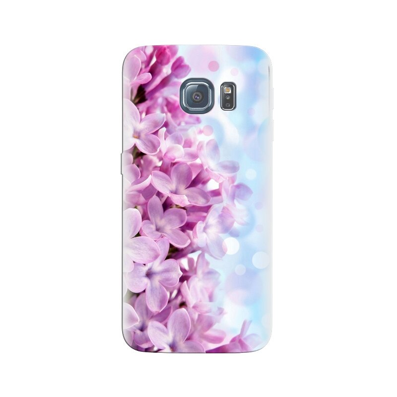 Husa Samsung S7 Edge Purple Flowers 001