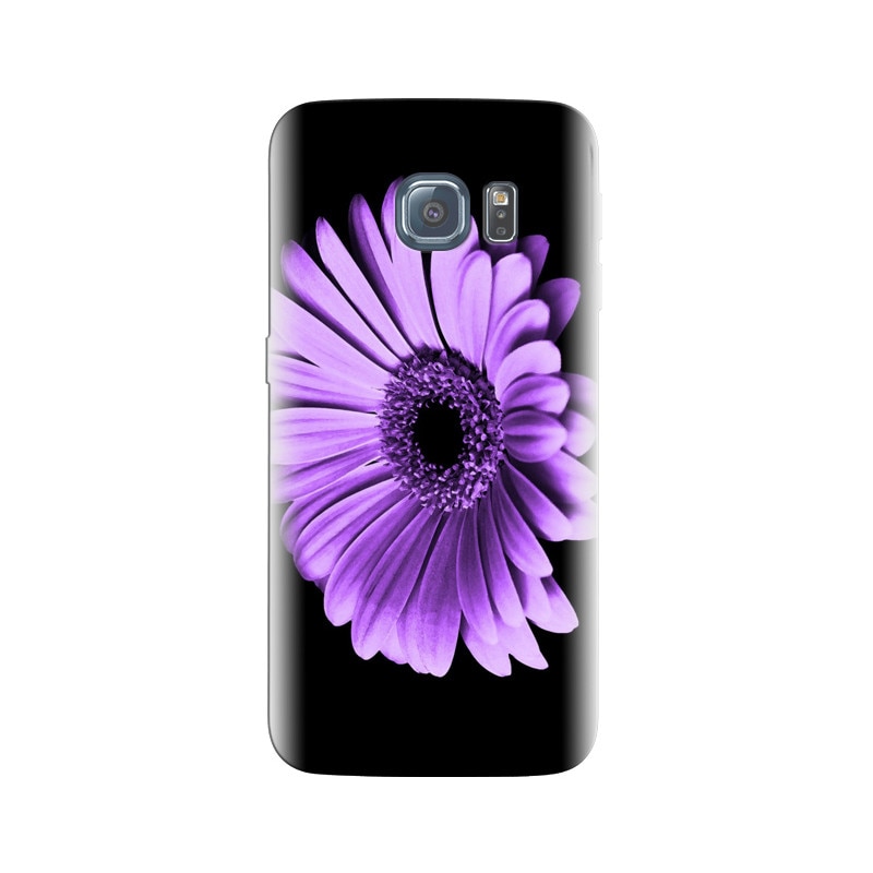 Husa Samsung S6 Purple Flowers 003