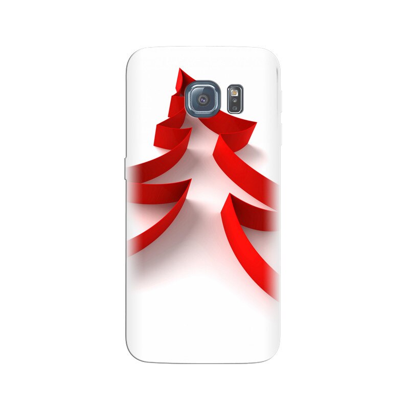 Husa Samsung S7 Red Ribbon Christmas Tree