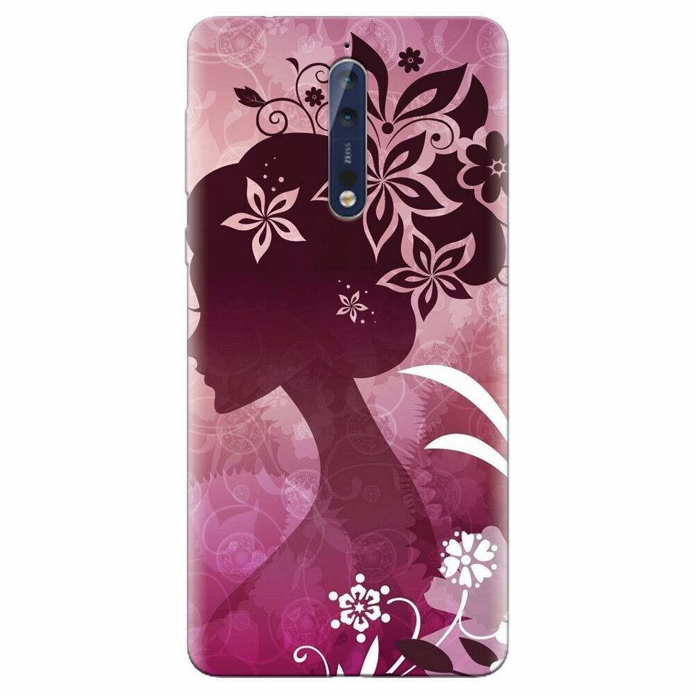 Husa silicon pentru Nokia 8, Best Cute Girly