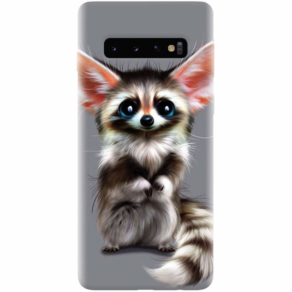 Husa silicon pentru Samsung Galaxy S10 Plus, Cute Animal 001