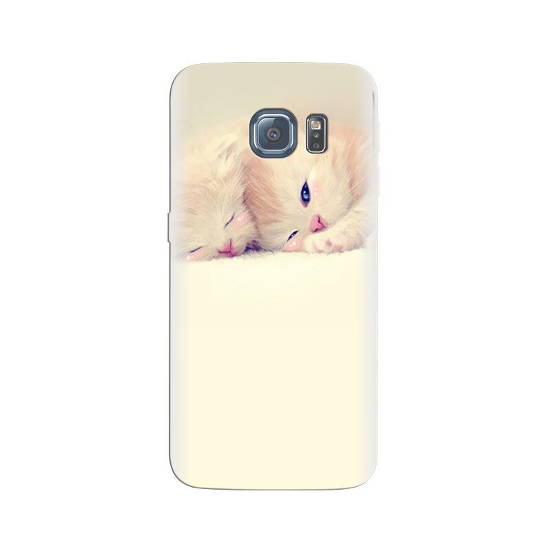 Husa Samsung S6 Sleeping Cute Kittens Lock