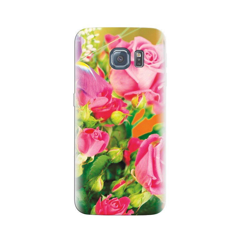 Husa Samsung S6 Spring Bouquet Roses High Resolution