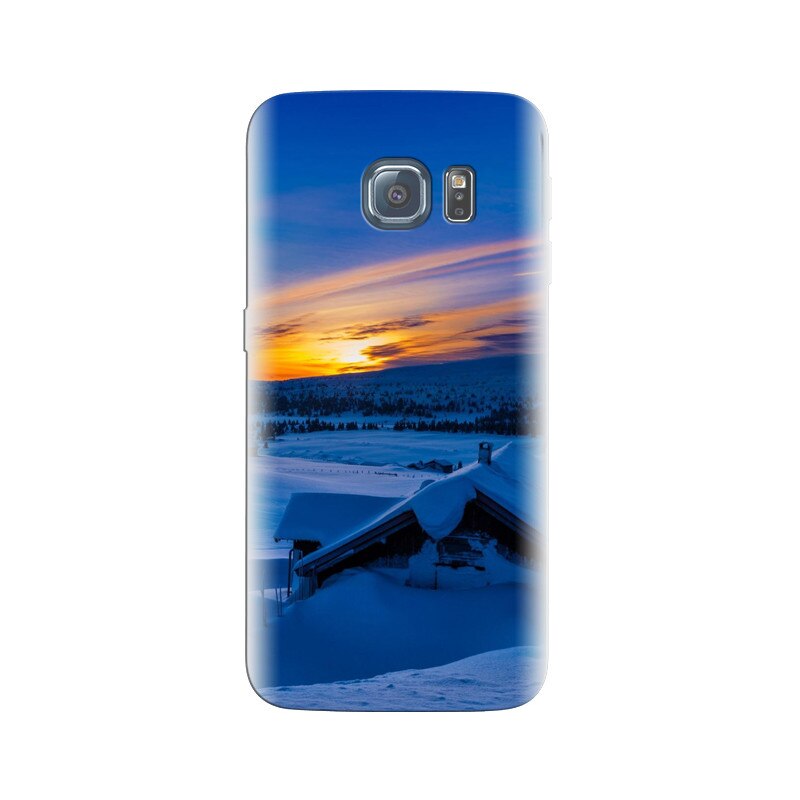 Husa Samsung S7 Snow Cottage Sunsetest