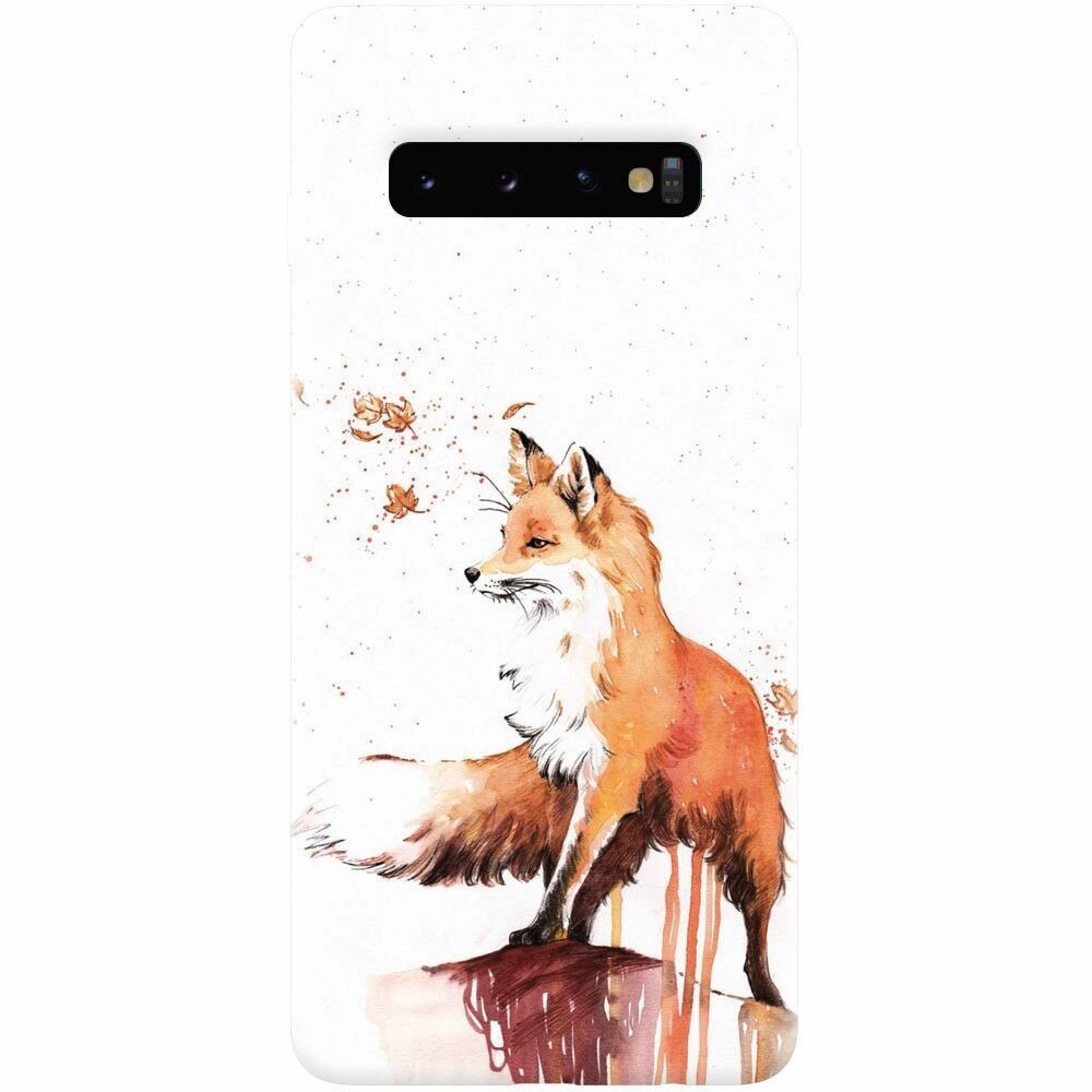 Husa silicon pentru Samsung Galaxy S10 Plus, Fox 101