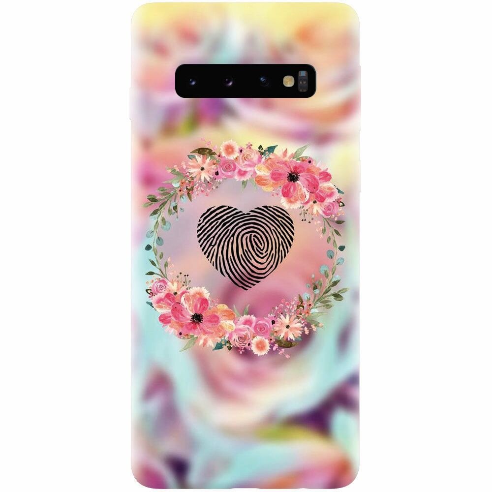 Husa silicon pentru Samsung Galaxy S10 Plus, Fingerprint