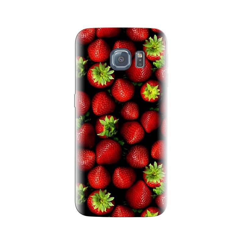 Husa Samsung S6 Strawberries Pattern Red Fruit
