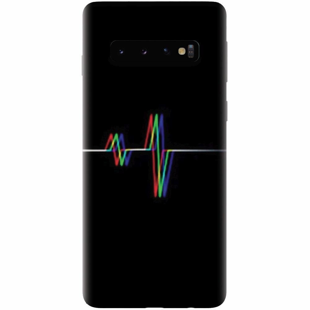 Husa silicon pentru Samsung Galaxy S10 Plus, Electro Beat