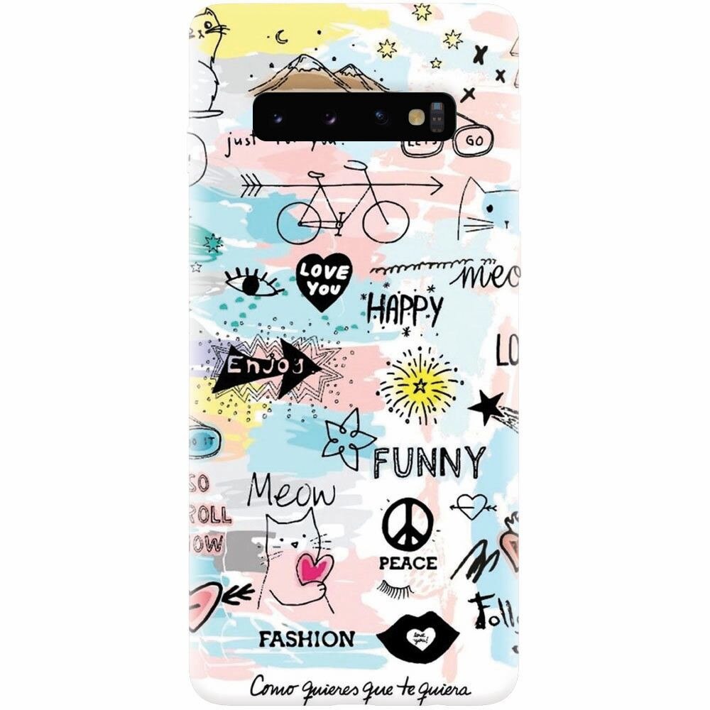 Husa silicon pentru Samsung Galaxy S10 Plus, Enjoy