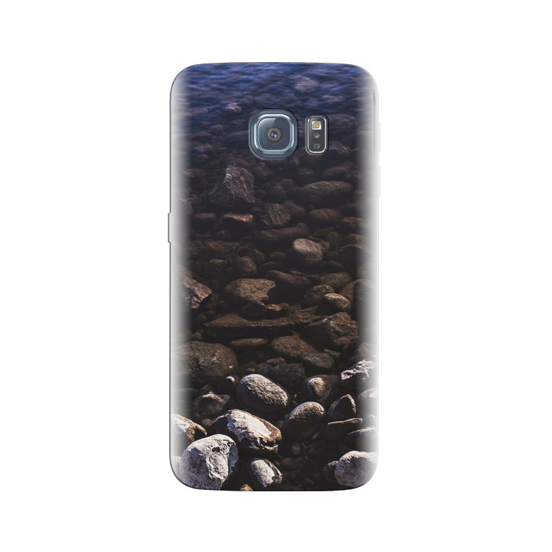 Husa Samsung S7 Edge Stone Lake Blue Clear Water
