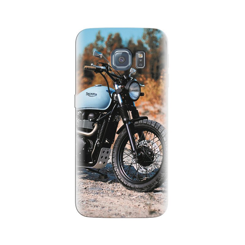 Husa Samsung S6 Triumph Bonneville Old Bike Style