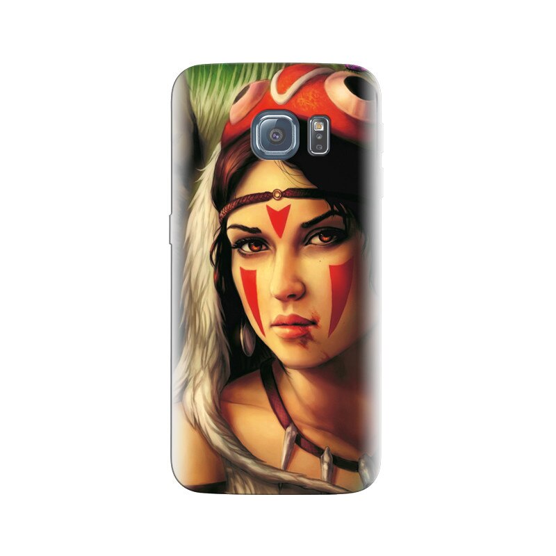 Husa Samsung S7 Edge Tribal Girl Tattoo On Face Fantasy