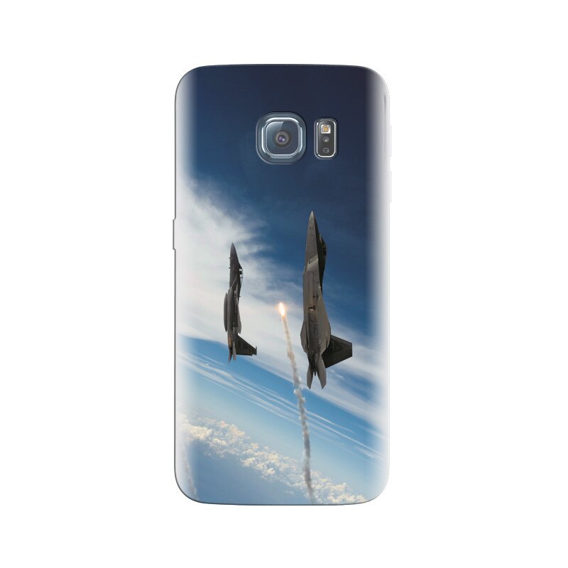 Husa Samsung S7 Edge USA Military Plane Flying In Sky Background