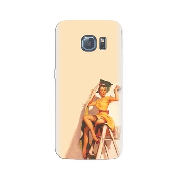 Husa Samsung S6 Edge Vintage Pin Up Husa Samsung S6 Edge Vintage Pin Up
