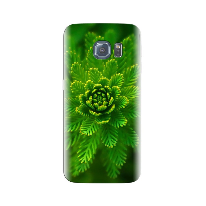 Силиконов кейс, съвместим с Samsung Galaxy S7 - модел Water Plant