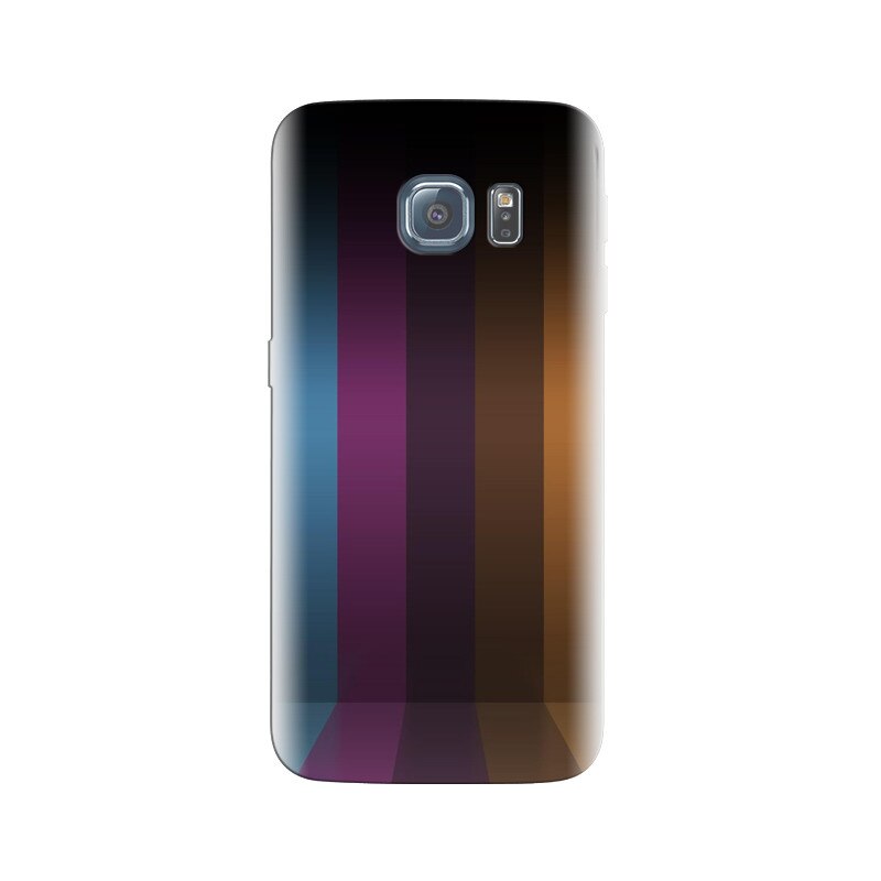 Husa Samsung S6 Vertical Neon Light Stripes