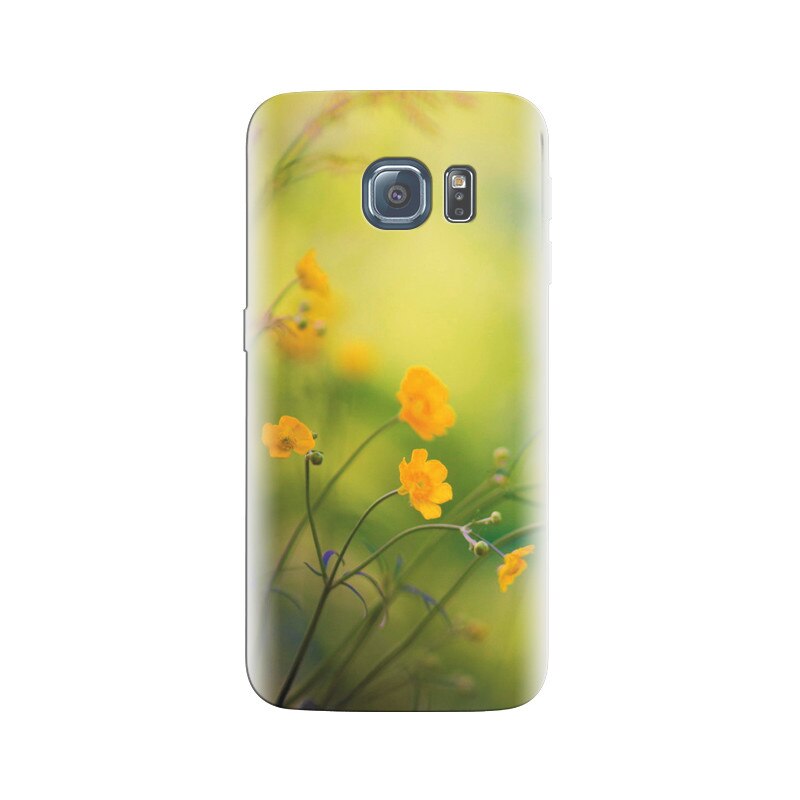 Husa Samsung S6 Yellow Flower Close Up Photoshoots