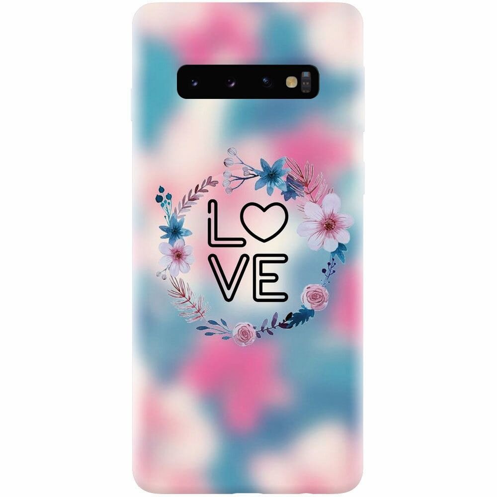 Husa silicon pentru Samsung Galaxy S10 Plus, Love 001