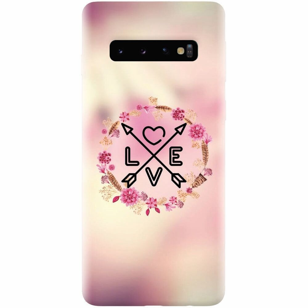 Husa silicon pentru Samsung Galaxy S10 Plus, Love Arrow