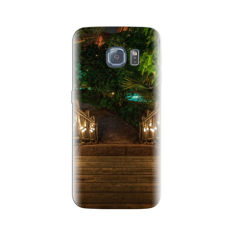 Husa Samsung S7 Edge Wooden Stairs Island