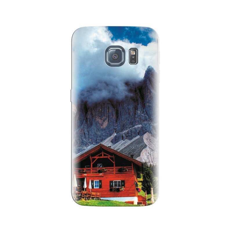 Husa Samsung S7 Edge Wooden House In Alps