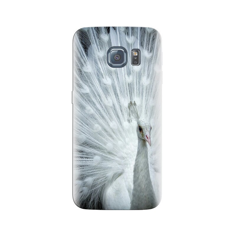 Husa Samsung S6 White Peacock 2