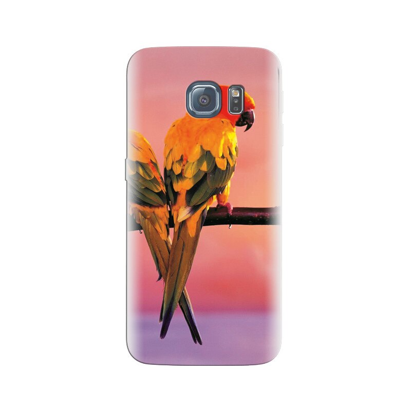 Husa Samsung S6 Yellow Parrot Bird