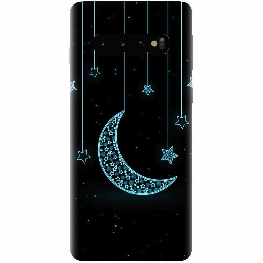 Husa silicon pentru Samsung Galaxy S10 Plus, Moon
