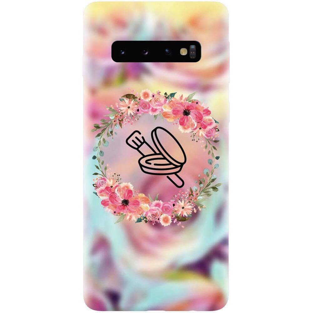 Husa silicon pentru Samsung Galaxy S10 Plus, Make Up Expert