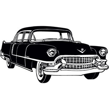 Masina Hudson Wasp - Sticker Decorativ - Negru - 113 x 59 cm Masina Hudson Wasp - Sticker Decorativ - Negru - 113 x 59 cm